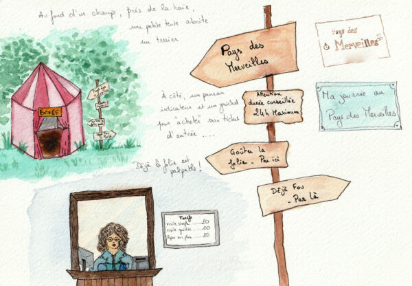Atelier carnet de voyage imaginaire