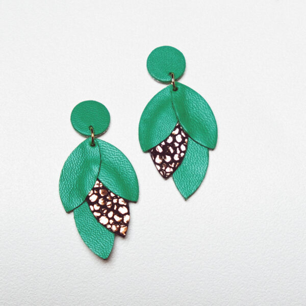 Atelier bijoux en cuir colore – Image 2