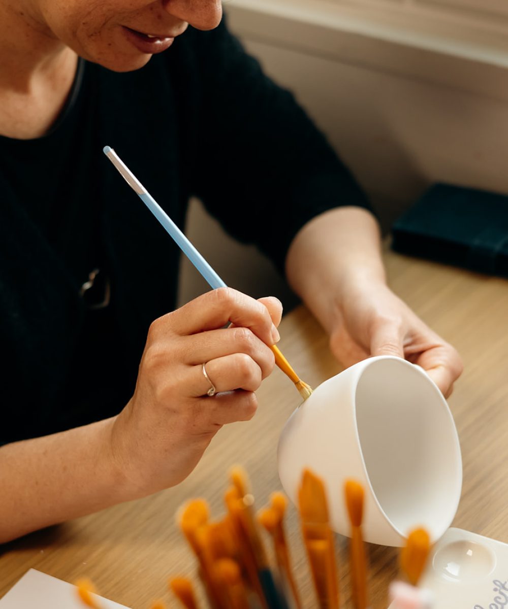 peinture sur ceramique